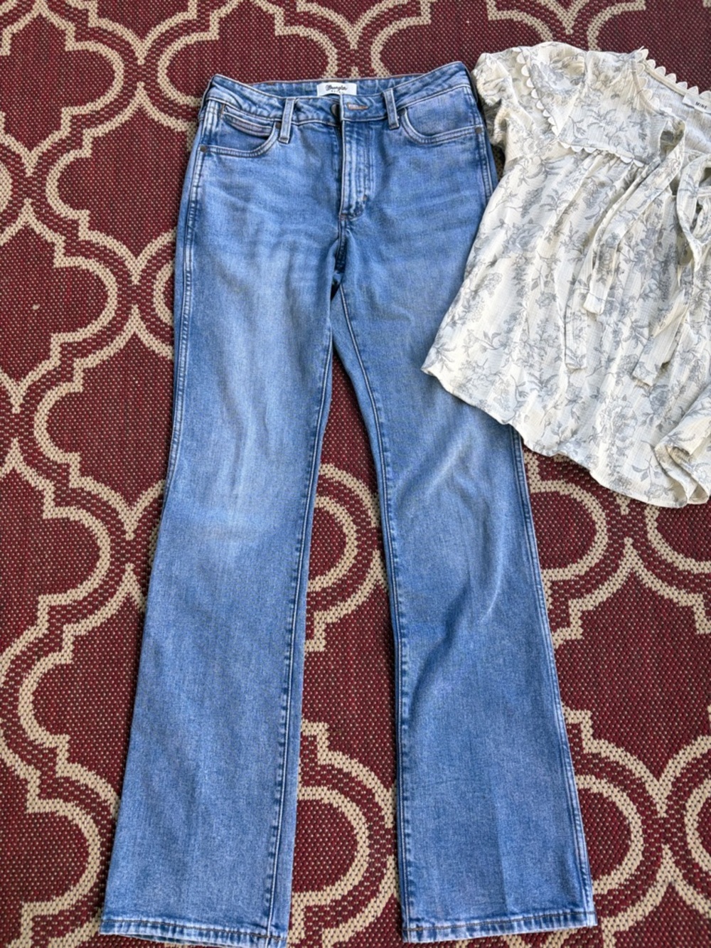 Wrangler Retro High Rise Boot Cut Women’s Western Denim 26x34